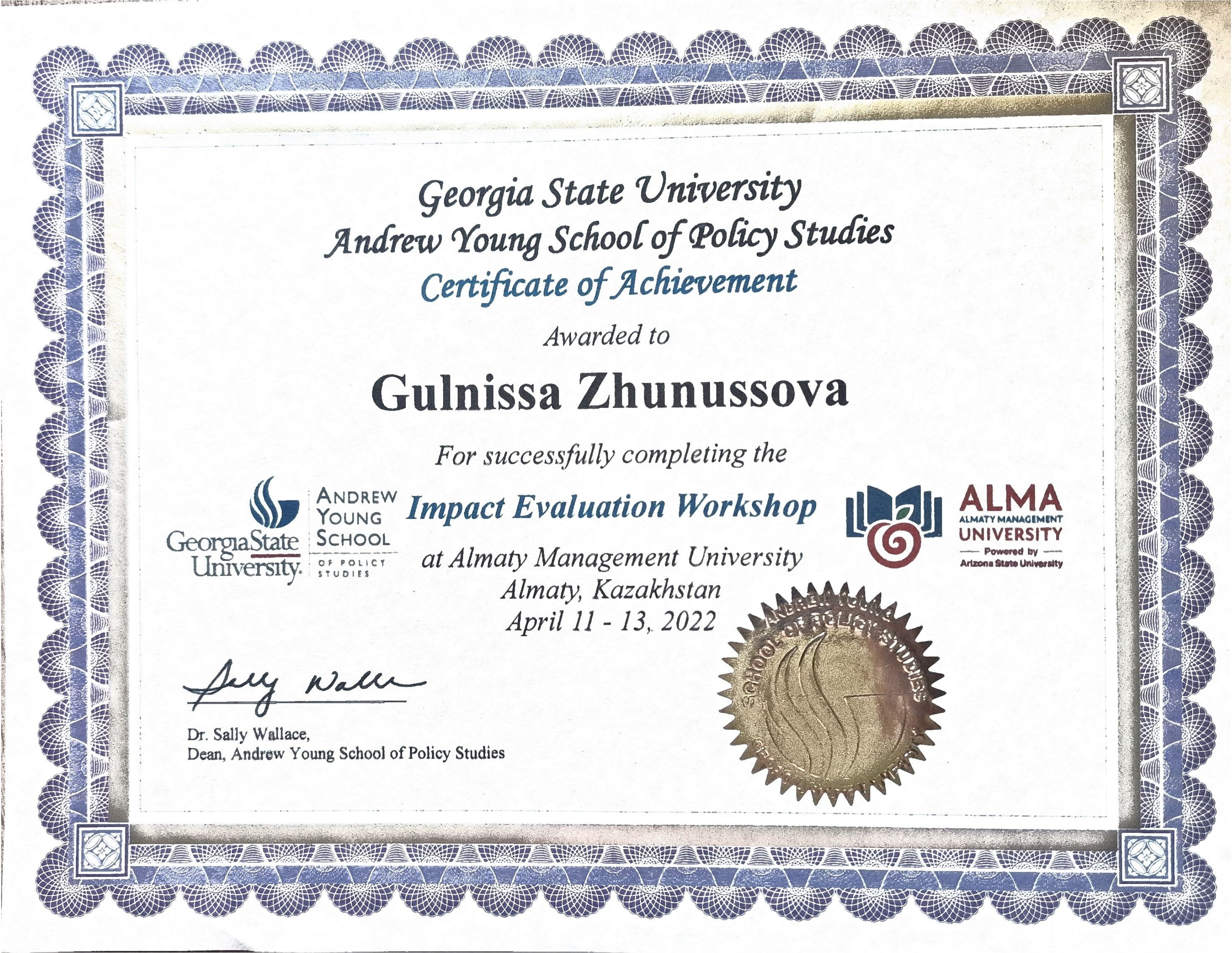 Impact Evaluation Workshop
